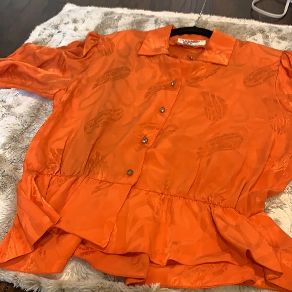 Vintage Silk Givenghy Blouse NWT - Picture 12 of 14